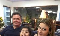 Rishi Kapoor's day out with his granddaughter