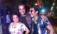 PIX: Krushna attends Bharti Singh's pool party