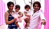 PIX: Karanvir Bohra's daughters turn one, and it's time to party!