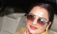 Rekha, Varun watch Padmaavat with DeepVeer