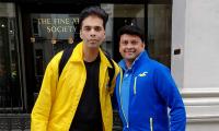 What was Karan Johar doing in London?