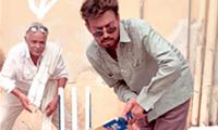 Is Irrfan getting ready to play for the Royals?