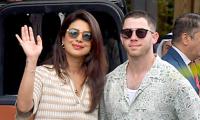 Priyanka, Nick Arrive For Ambani Wedding