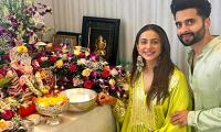 Rakul-Jackky's First Ganpati