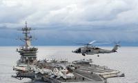 US, China aircraft carriers in showdown off Taiwan 