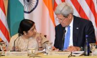 Don't escalate situation with Pakistan: Kerry's message to Sushma