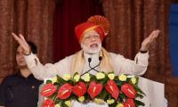 Congress only had strength to ban 25 paise: PM