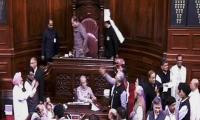 Opposition derails Parliament after PM takes a dig at them