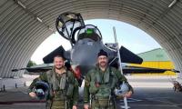 PHOTOS: IAF chief Dhanoa flies Rafale jet in France