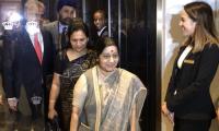 Swaraj in New York for UNGA, to also meet Tillerson