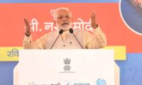 Govt transforming aviation sector: PM at foundation stone event for Navi Mumbai airport