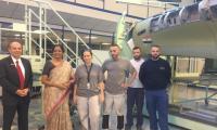 Sitharaman visits Rafale manufacturing facility in France