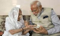 Why PM Modi doesn't live with his mother