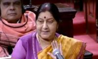 Rafale controversy is in your mind: Swaraj to Congress 