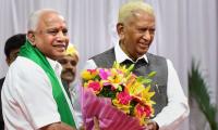 Yediyurappa sworn in as Karnataka CM for 4th time