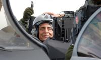 Rajnath flies on India's first Rafale jet in France