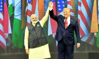 Congress accuses PM of campaigning for Trump