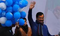 Aam aadmi Kejriwal scripts extraordinary win in Delhi