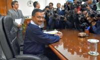 Arvind Kejriwal takes charge as Delhi CM