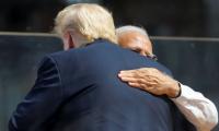 With 6 hugs, Modi, Trump show off their chemistry