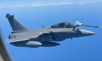 3 more Rafales arrive, flying non-stop from France