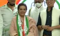 Bihar polls: Sharad Yadav's daughter joins Congress