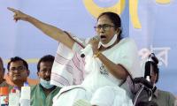 Will win Bengal with 1 leg, Delhi with 2: Mamata