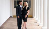 Trump's daughter announces engagement on his final day