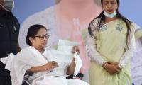 Confront BJP 'goons' with ladle, spatula: Mamata