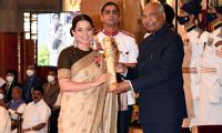 Cong urges Kovind to take back Kangana's Padma Shri