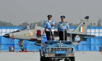 Amid China tension, IAF chief visits Eastern Ladakh