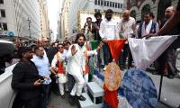 Pushpa Mania in Manhattan