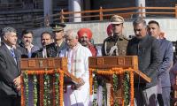 Sukhu takes oath as Himachal's CM, Agnihotri dy CM