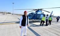 'Conspiracy': Akhilesh claims chopper halted in Delhi