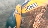 Bulldozer Rescues Elephant!