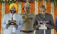 Bhagwant Mann sworn in as Punjab chief minister