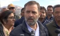 PM's China claim untrue, locals say...: Rahul in Ladakh