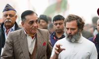 Ex-top officers of defence services join Rahul's yatra