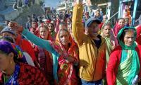 Amid crisis, Joshimath residents protest against NTPC