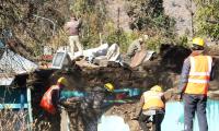 Demolition of unsafe buildings resumes in Joshimath