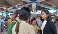 Delhi women's panel chief lands in Manipur 