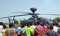 Villagers turn hosts as IAF Apache chopper lands in MP