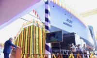 Navy's advanced warship Mahendragiri launched