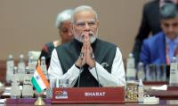 G20: Name card in front of PM reads Bharat, not India