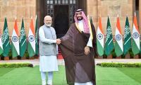 What is Saudi Prince doing in India after G20 summit?