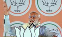 PM's Muslim League, tukde tukde dig at Cong manifesto