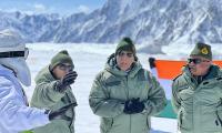 What's Rajnath Singh Doing At Siachen?