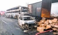 11 dead as LPG tanker crash triggers inferno in Jaipur