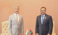 'Spoke about troops': Maldivian FM meets Jaishankar