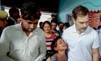 Rahul Meets Hathras Stampede Victims